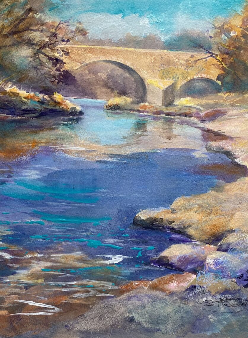 On the Tweed 41x36cm image IMG_0363